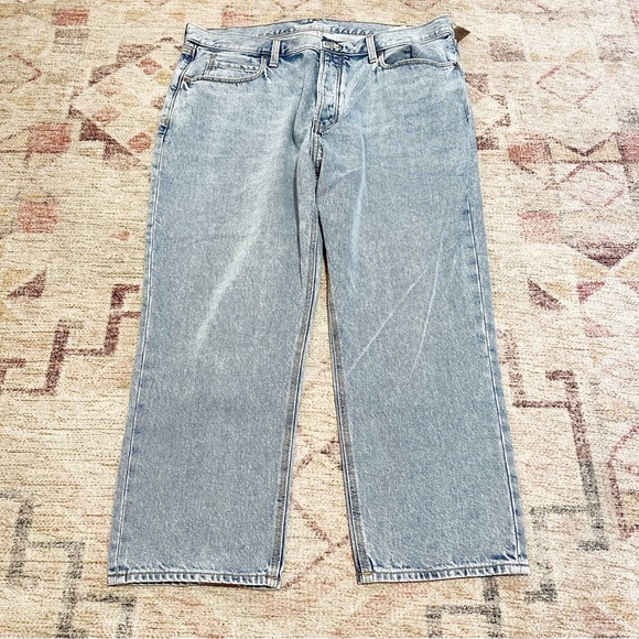 NWT lot of 2 old navy size 16 high rise jeans. Blue and black straight leg - Picture 11 of 16